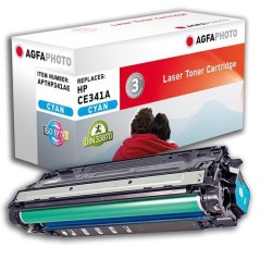 "AgfaPhoto Toner Cyan rpl CE341A 651A - High-Quality, Reliable Performance | APTHP341AE"